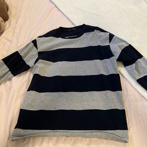 Stripped Over Sized Long Sleeve